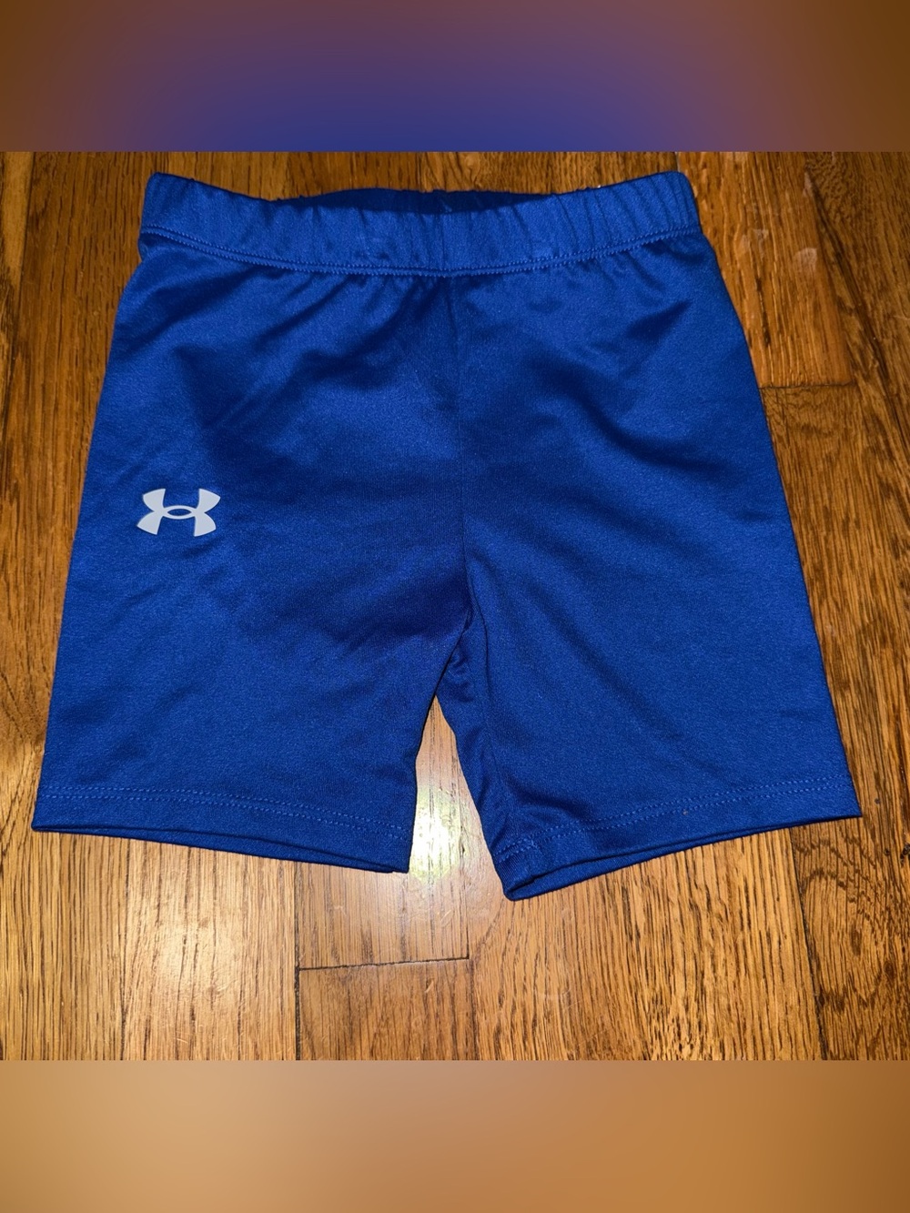 Under Armour Boys Royal Blue Athletic Shorts